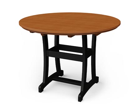 Poly Lumber Round Bar Table