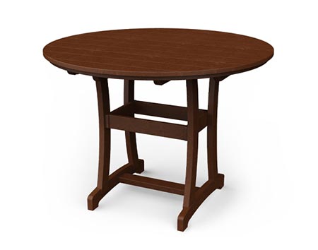 Poly Lumber Round Bar Table