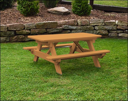 Poly Lumber Kids Picnic Table