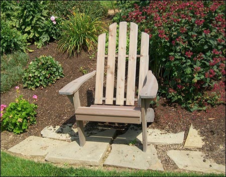 Red Cedar Kennebunkport Adirondack Chair