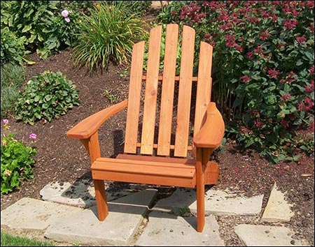 Red Cedar Kennebunkport Adirondack Chair