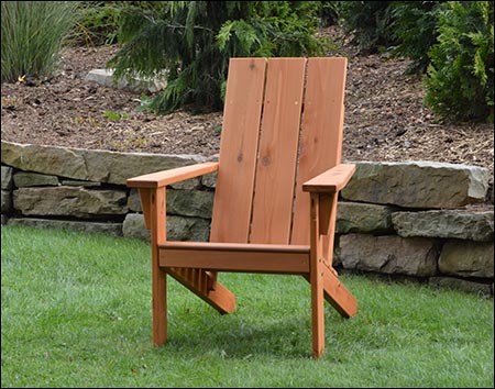 Red Cedar Modern Adirondack Chair