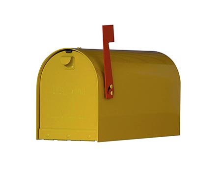 Alluminum Ridley Curbside Mailbox