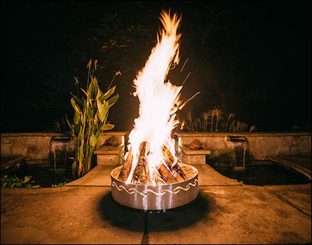 Carbon Steel Tide Fire Pit