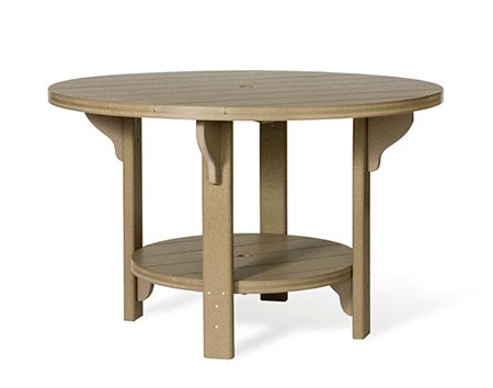 Poly Lumber 48" Round Table