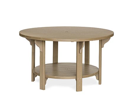 Poly Lumber 60" Round Table