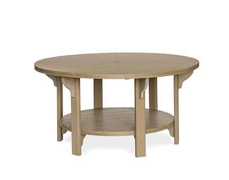 Poly Lumber 60" Round Table