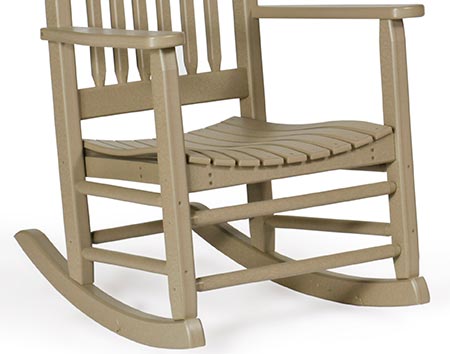 Poly Lumber Lumbar Rocker