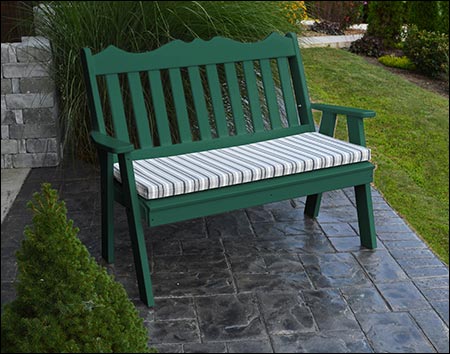 Poly Lumber Royal English Garden Bench