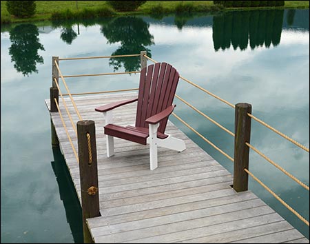 Poly Lumber Adirondack Chair