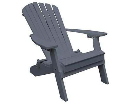 Poly Lumber Folding & Reclining Adirondack Chair