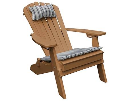 Poly Lumber Folding & Reclining Adirondack Chair