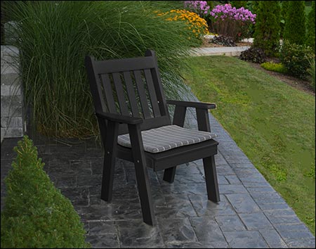 Poly Lumber Traditional English Patio Chair