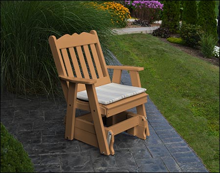 Poly Lumber Royal English Glider Chair