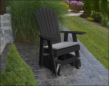 Poly Lumber Adirondack Glider Chair