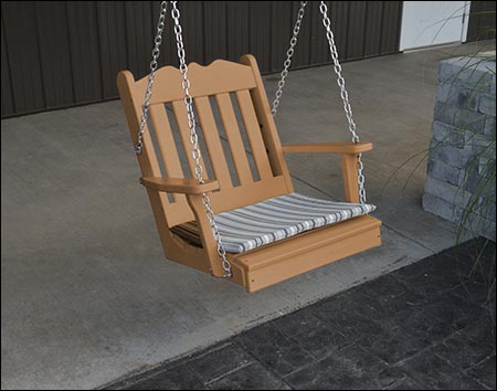 Poly Lumber Royal English Chair Swing