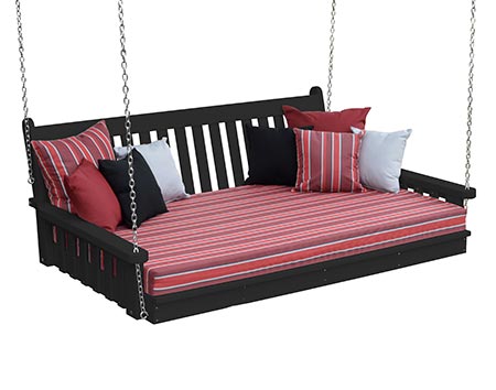 Poly Lumber Traditional English Swingbed