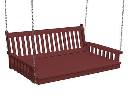 Poly Lumber Traditional English Swingbed