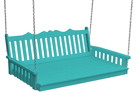 Poly Lumber Royal English Swingbed