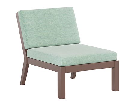 Poly Lumber Bayside Breeze Deep Seat Center Chair