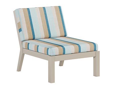 Poly Lumber Bayside Breeze Deep Seat Center Chair
