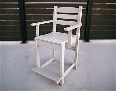 Poly Lumber Bayside Captain Chair