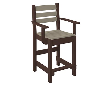 Poly Lumber Bayside Captain Chair