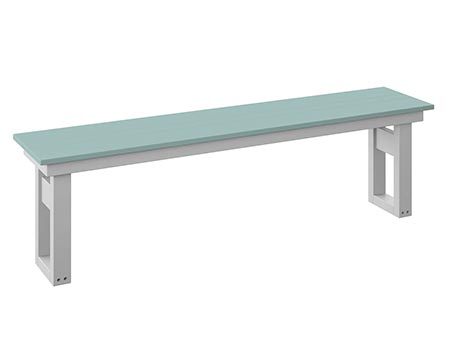 Poly Lumber Bayside Modern 64" Dining Bench