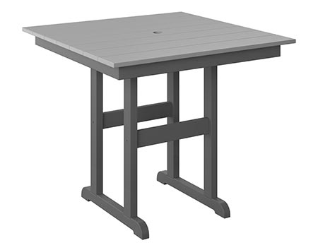 Poly Lumber Bayside 38" Square Table