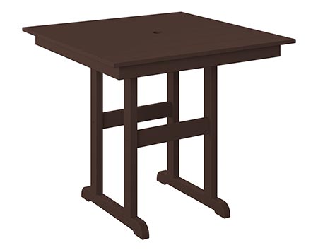 Poly Lumber Bayside 38" Square Table