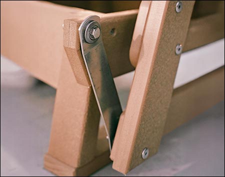Poly Lumber Bayside 4 Glider