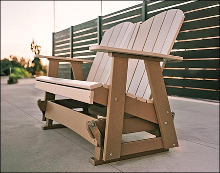 Poly Lumber Bayside 4 Glider