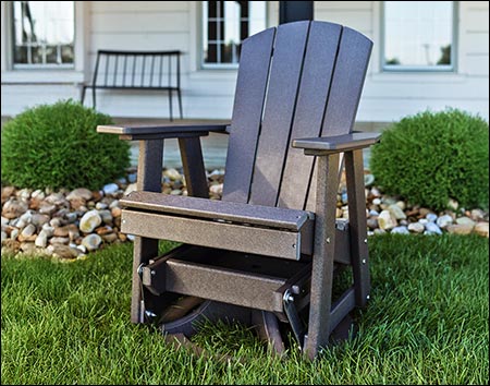 Poly Lumber Bayside Swivel Glider