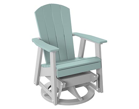 Poly Lumber Bayside Swivel Glider