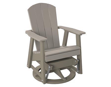 Poly Lumber Bayside Swivel Glider