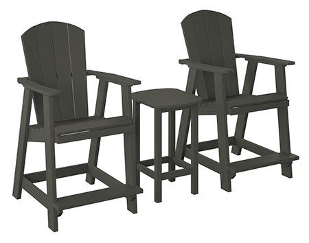 Poly Lumber Bayside Balcony Set