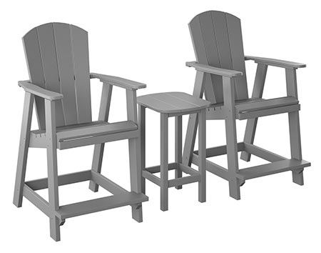 Poly Lumber Bayside Balcony Set