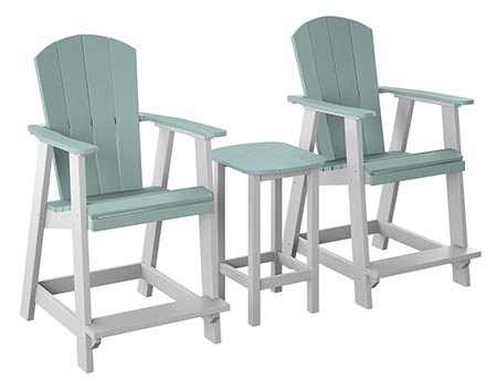 Poly Lumber Bayside Balcony Set