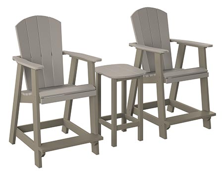 Poly Lumber Bayside Balcony Set