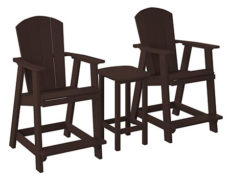 Poly Lumber Bayside Balcony Set