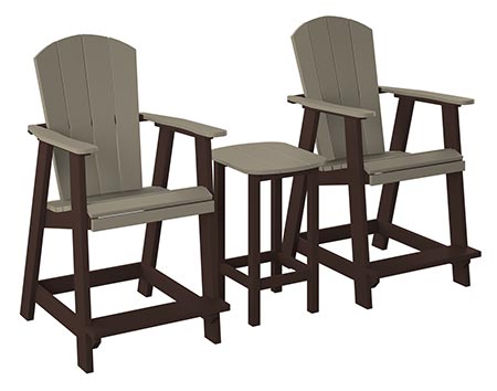Poly Lumber Bayside Balcony Set