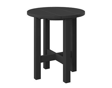 Poly Lumber Bayside Round End Table