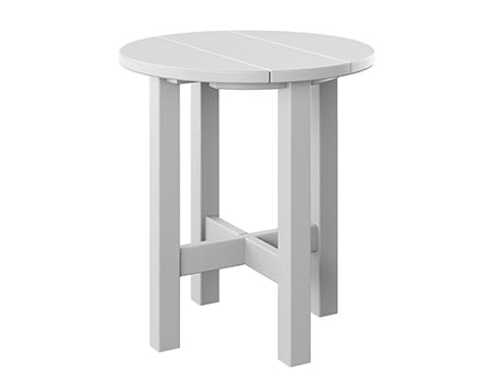 Poly Lumber Bayside Round End Table