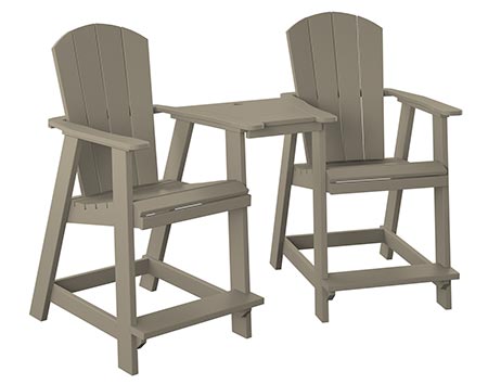 Poly Lumber Bayside Tete-a-Tete