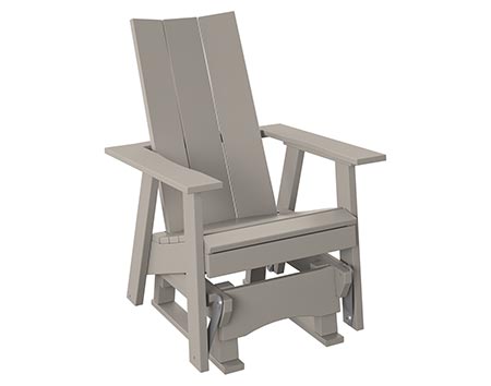 Poly Lumber Bayside Modern 2 Glider