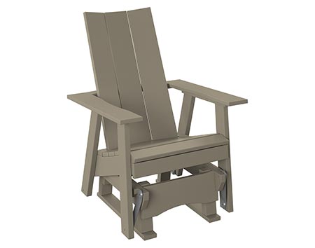 Poly Lumber Bayside Modern 2 Glider