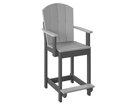 Poly Lumber Bayside Fanback Dining Chair