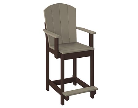 Poly Lumber Bayside Fanback Dining Chair