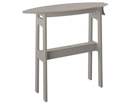 Poly Lumber Bayside Surfboard Bar 48" Table