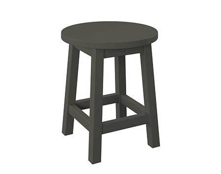 Poly Lumber Bayside Round Bar Stool